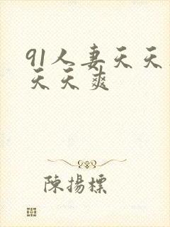 91人妻天天操天天爽封面