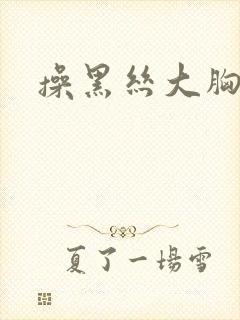 操黑丝大胸美女