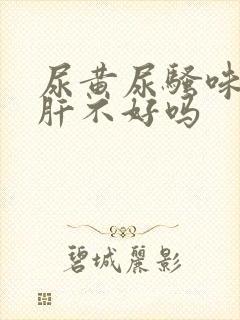 尿黄尿骚味重是肝不好吗封面