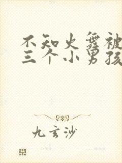 不知火舞被俘记三个小男孩封面