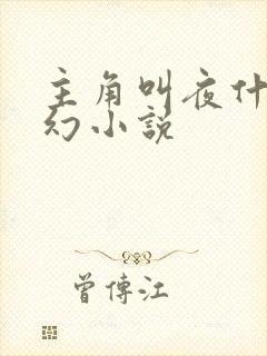 主角叫夜什么玄幻小说