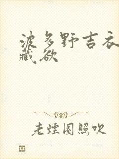 波多野吉衣之潜藏欲封面