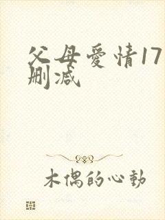 父母爱情17集删减