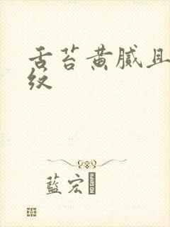 舌苔黄腻且有裂纹