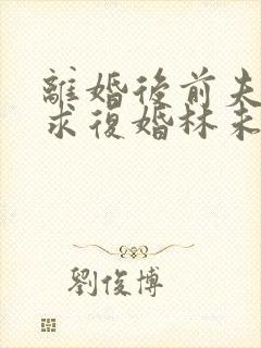 离婚后前夫哭着求复婚林未央完整版封面