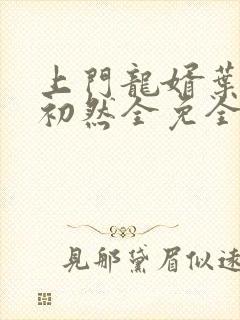 上门龙婿叶辰萧初然全免全集