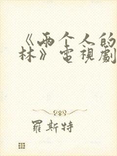 《两个人的小森林》电视剧免费