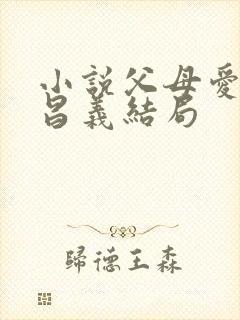 小说父母爱情江昌义结局封面