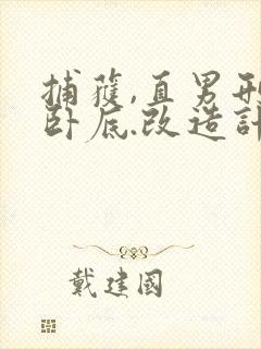 捕获,直男刑警卧底.改造计划小说