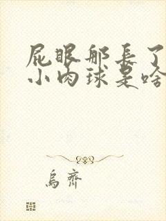 屁眼那长了一个小肉球是啥