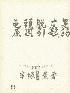 龟头脱皮是什么原因引起的呢