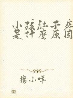 小孩肚子疼呕吐是什么原因呢