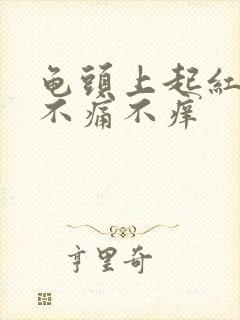 龟头上起红点点不痛不痒