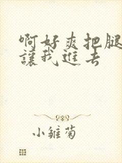 啊好爽把腿分开让我进去