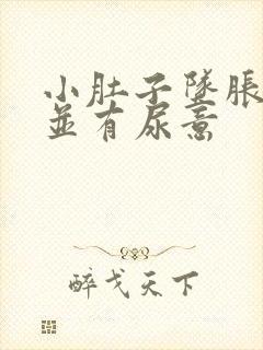 小肚子坠胀隐痛并有尿意封面