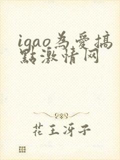 igao为爱搞点激情网封面