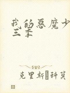 我的恶魔少爷第三季