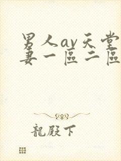 男人av天堂人妻一区二区