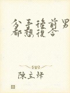 分手后前男友们都想复合