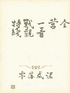 特战一营全集在线观看封面