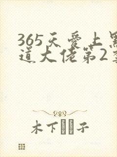 365天爱上黑道大佬第2季看点