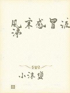 风寒感冒流黄鼻涕