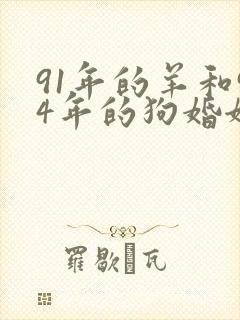 91年的羊和94年的狗婚姻怎么样