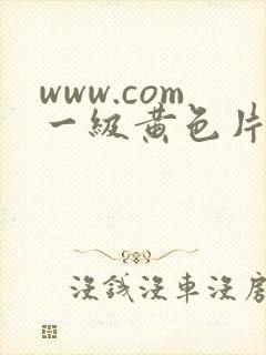 www.com一级黄色片
