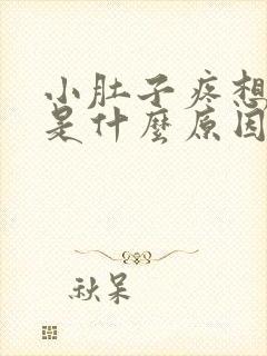 小肚子疼想拉尿是什么原因