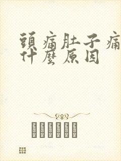 头痛肚子痛呕吐什么原因封面