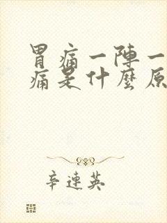 胃痛一阵一阵的痛是什么原因封面