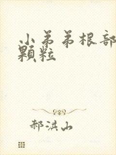 小弟弟根部白色颗粒