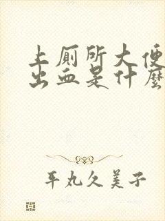 上厕所大便肛门出血是什么原因