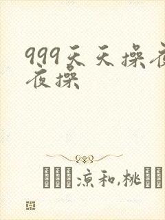 999天天操夜夜操