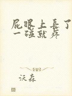 屁眼上长了个包一碰就疼封面