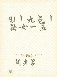 91丨九色丨老熟女一区封面