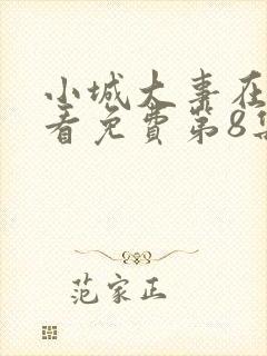 小城大事在线观看免费第8集视频