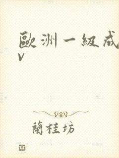 欧洲一级成人av封面