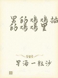 男的鸡鸡插入女的鸡鸡里