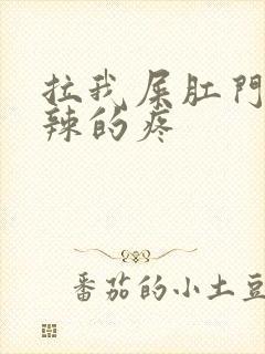 拉我屎肛门火辣辣的疼