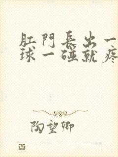 肛门长出一个肉球一碰就疼