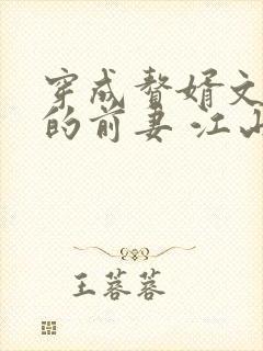 穿成赘婿文男主的前妻 江山一顾