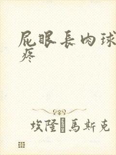 屁眼长肉球摸着疼