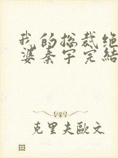 我的总裁绝色老婆秦宇完结