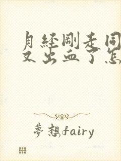 月经刚走同房后又出血了怎么办封面