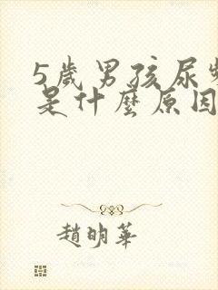 5岁男孩尿频繁是什么原因