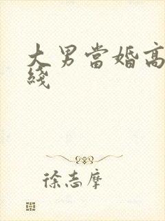 大男当婚高清在线