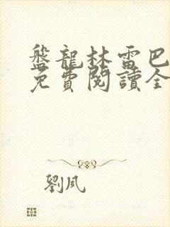 盘龙林雷巴鲁克免费阅读全本小说封面