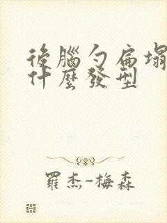 后脑勺扁塌适合什么发型