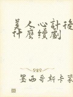 美人心计后续是什么续剧封面